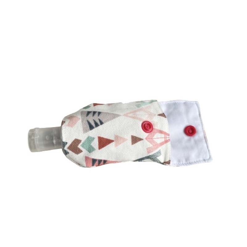 pouch hand sanitizer kanvas motif