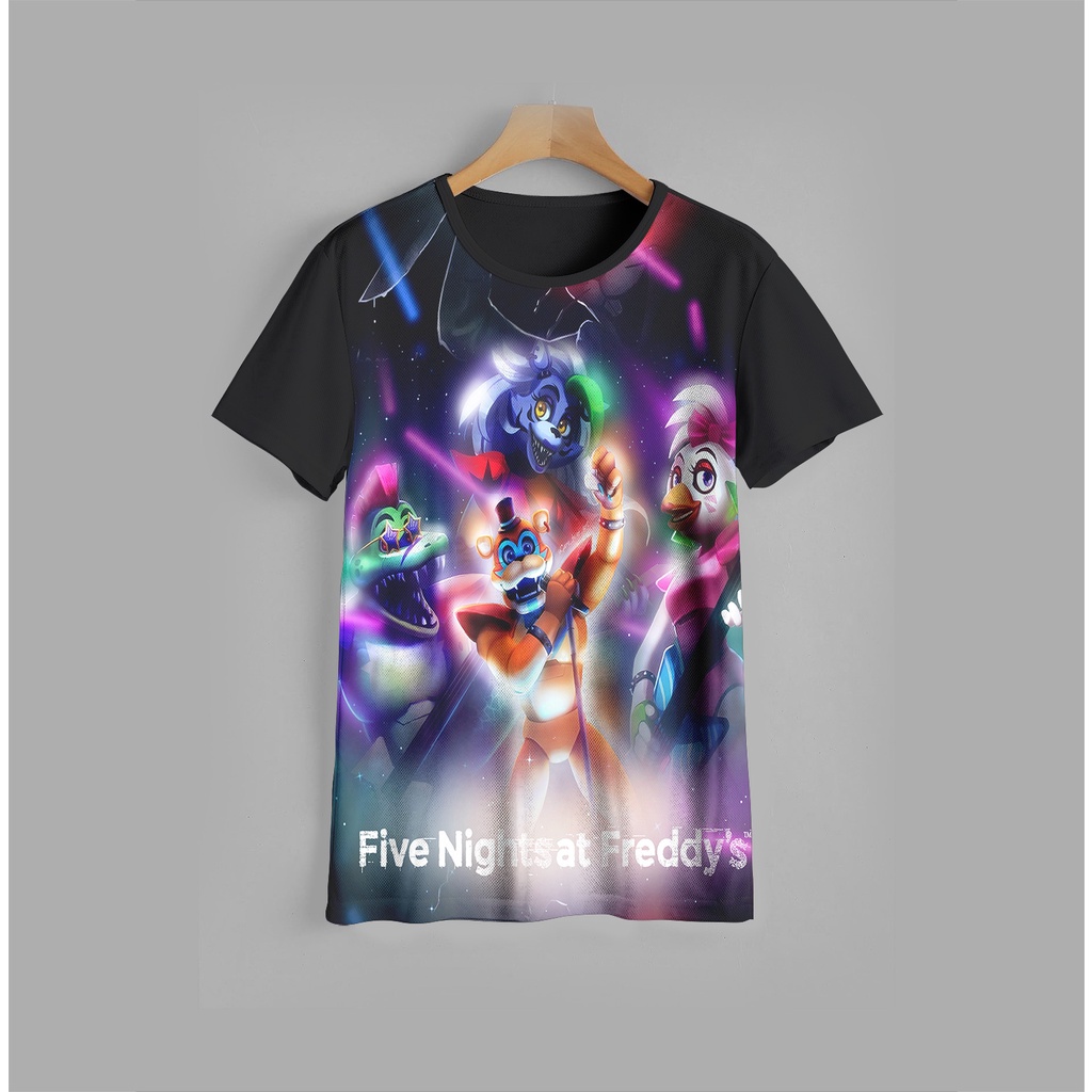 Kaos Anak FNF v4 3D Baju Anak FNF 3D Pakaian Anak 3D