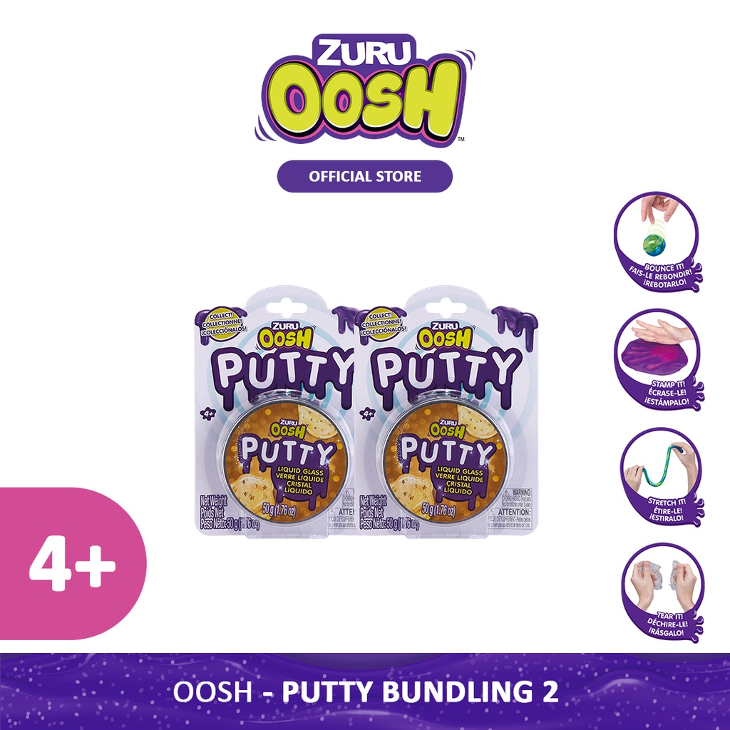 Zuru OOSH Putty - Mainan anak slime isi 2