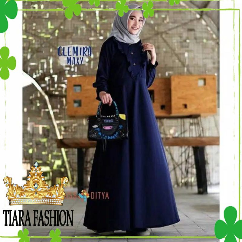 Murah Clemira maxi dress Elegan