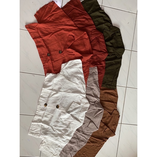 ZENAYA SET SETEL281 SETELAN BAJU CROP DAN CELANA PANJANG KULOT BUSUI SETEL281-8