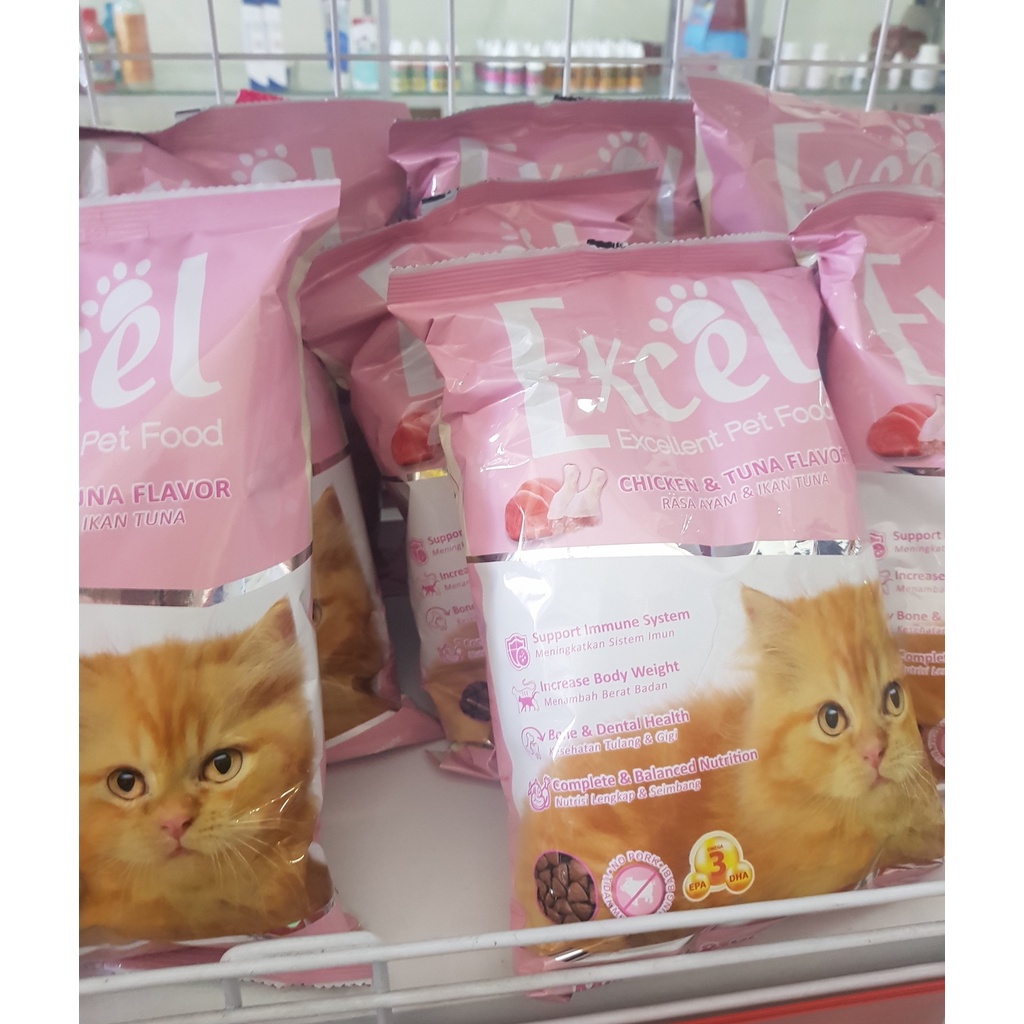 Excel Mother Kitten 500gr Makanan Kucing Cat Food Dry