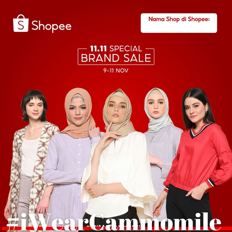 Cammomile kemeja wanita fashion 1904047-Navy