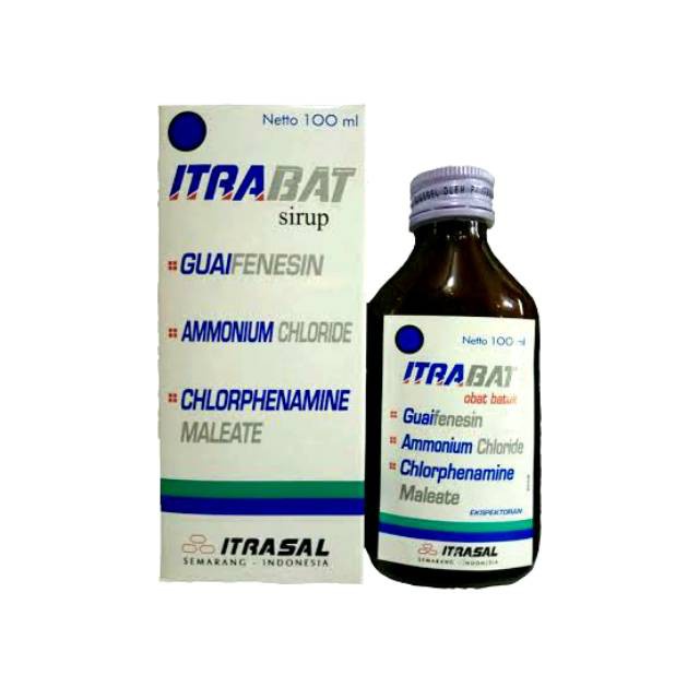 Obat Batuk Itrabat Sirup 100 ML PLUS BUBBLE WRAP