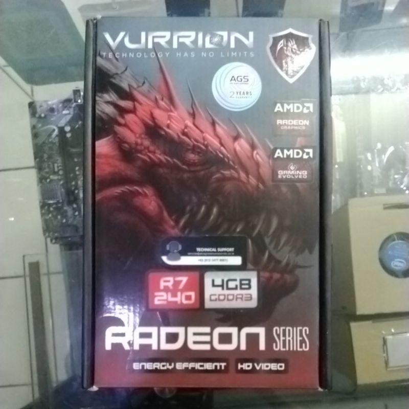 VGA R7 240 4GB GDDR3