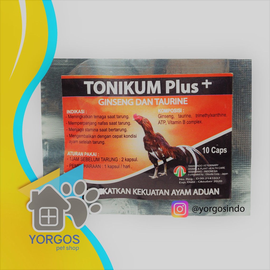 Tonikum Plus Vitamin Ayam Petarung
