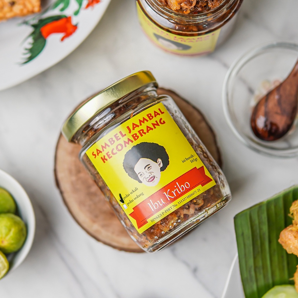 

KTr190 SAMBEL JAMBAL KECOMBRANG Sambal Ibu Kribo Khas Bogor (Pedas Sedang)