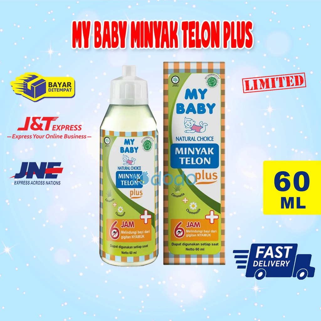 My Baby Minyak Telon Plus 60ml