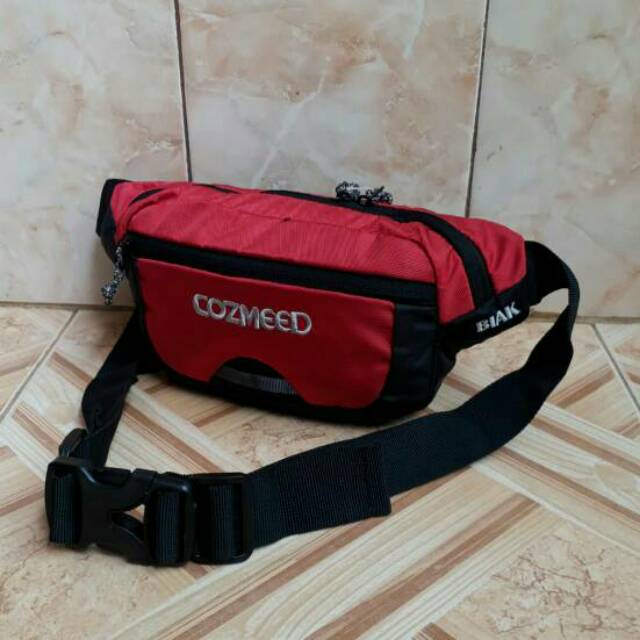 TAS PINGGANG/WAIST BAG COZMEED BIAK