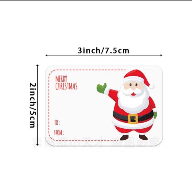 

Varian Stiker Panjang Bulat 2,5cm Natal Christmas Toples Kotak Hampers