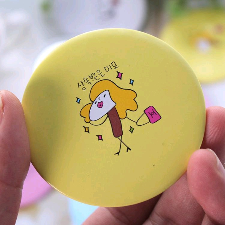 cermin rias mini makeup mirror cermin lucu