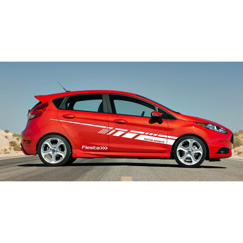stiker mobil fiesta stiker ford stiker body mobil fiesta stiker cutting termurah