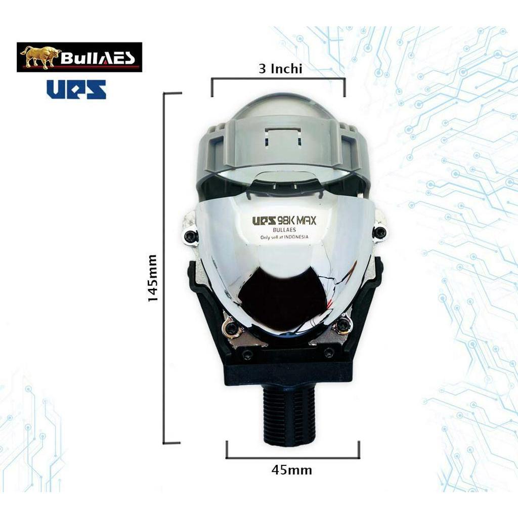 Bilens LED Projector Lens Biled SNIPER MAX MERK UPS SKU-2718