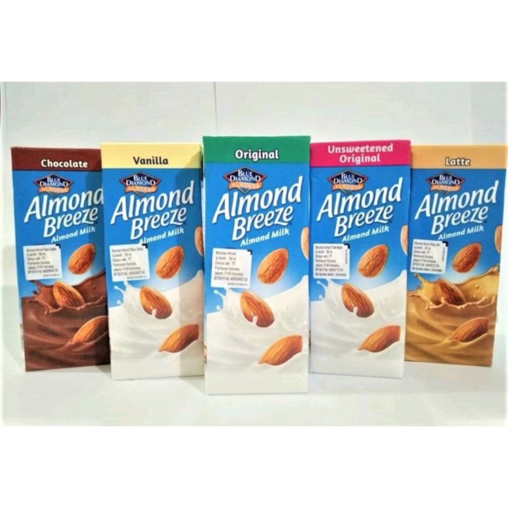 Susu Almond Milk - Almond Breeze Blue Diamond 946ml - Gosend/Grab Only