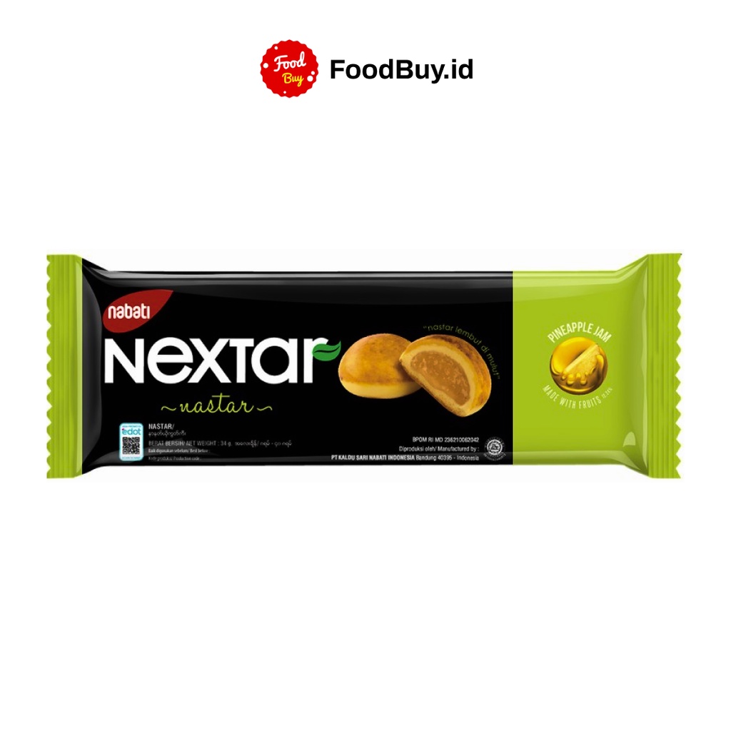 

Nabati Nextar Nastar Pineapple Jam 34 gr