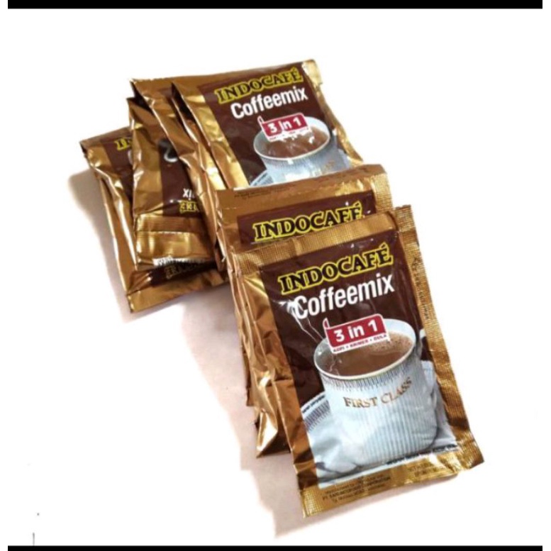 

KOPI INDOCAFE COFEEMIX SACHET (1 RENCENG)