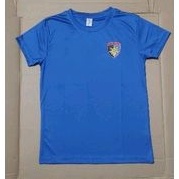 kaos biru polair lengan panjang / airud