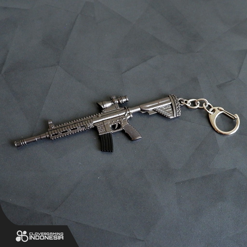 Keychain PUBG M416 - Premium Figure Gaming and Keychain