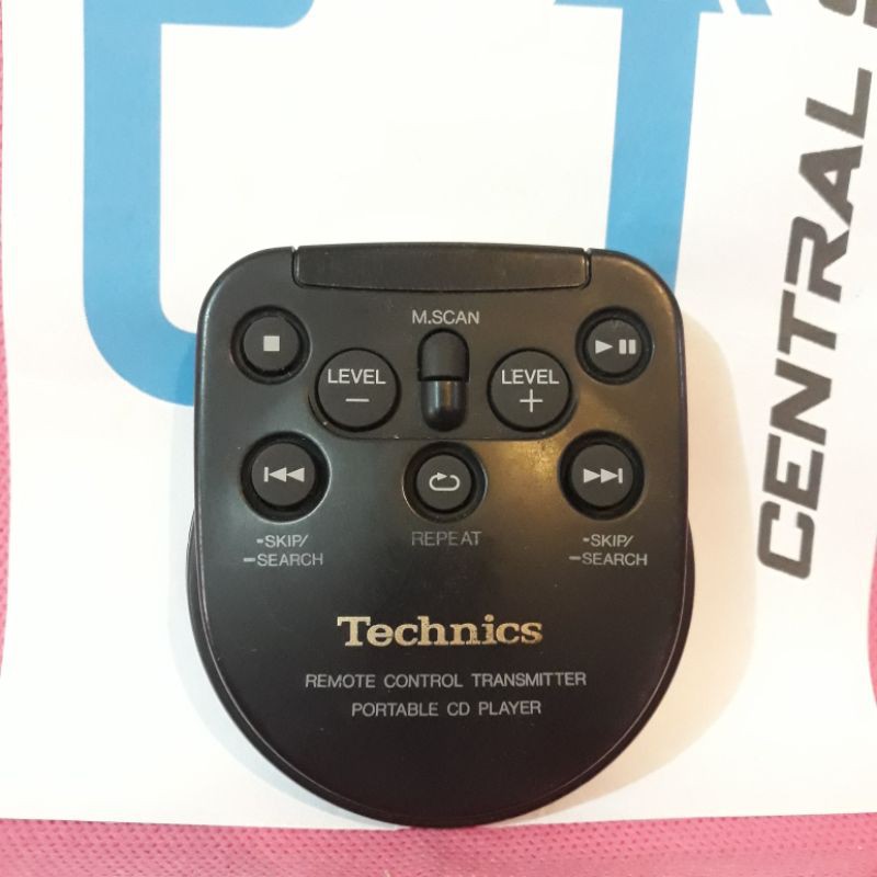 Remote CD Player Portable Technis ORIGINAL