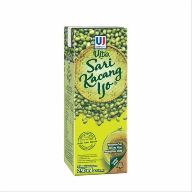 Ultra Sari Kacang Ijo isi 250ml