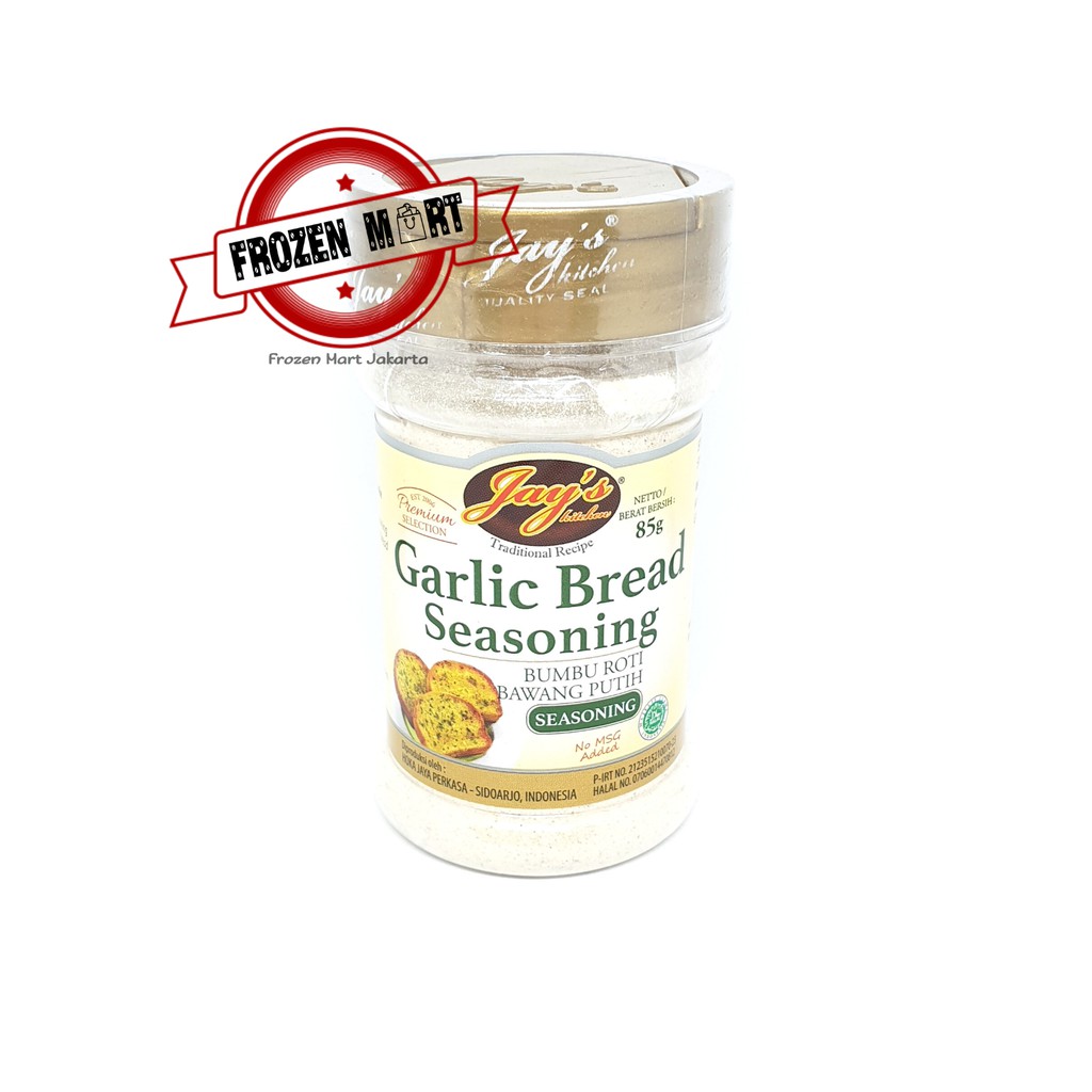 JAYS / JAY'S GARLIC BREAD SEASONING 85GR / BUMBU ROTI BAWANG PUTIH