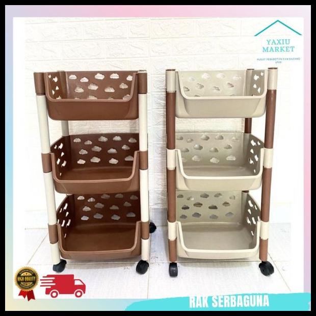 Rak Susun Serbaguna Rak Mainan Rak Multifungsi Rak Buena 4 Susun