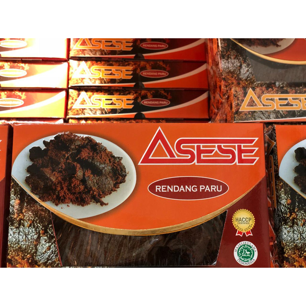 

Rendang Paru Kering 175gr - Asese