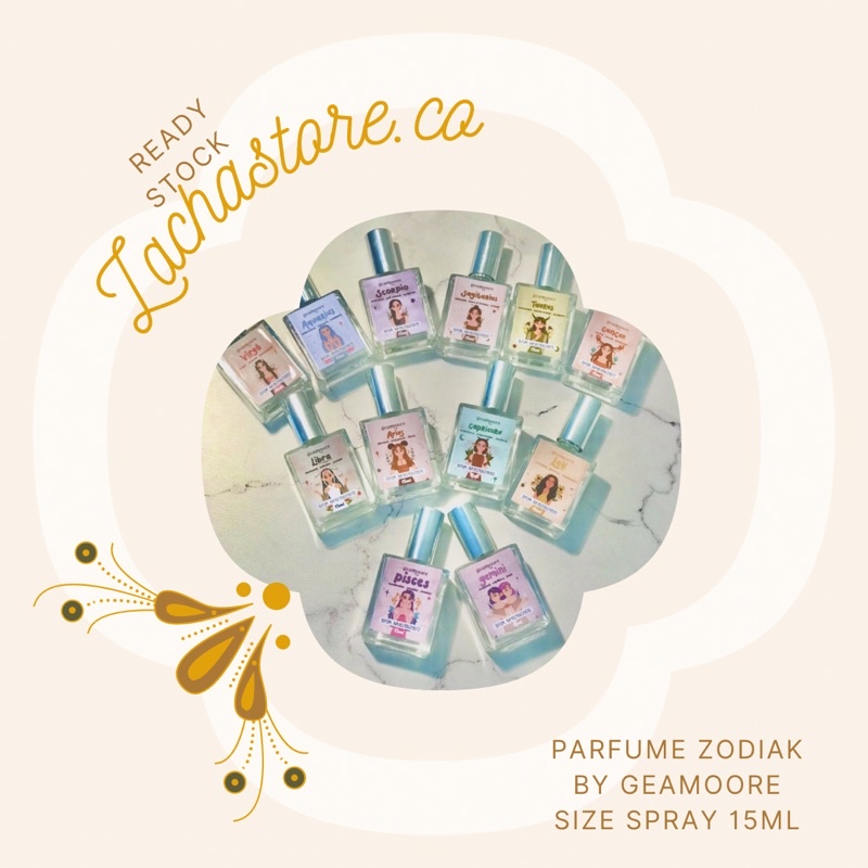 (BPOM) PARFUME ZODIAK SERIES BY GEAMOORE