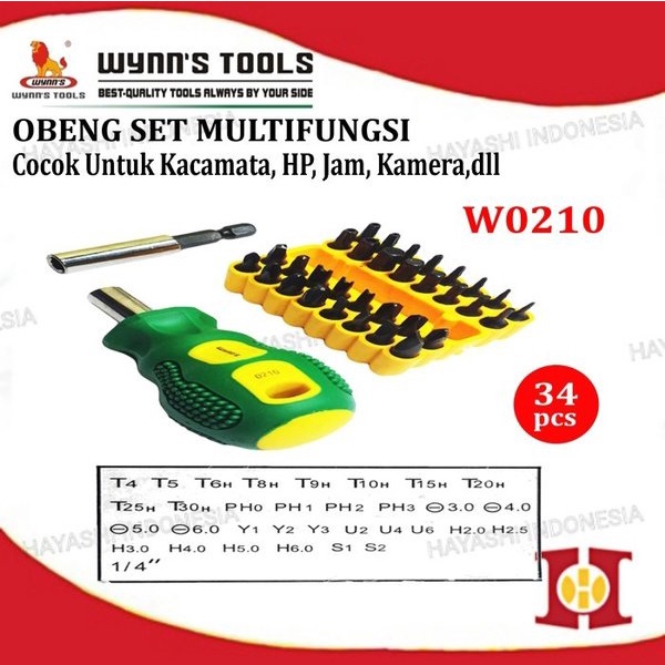 Obeng Set TORX Bintang Magnet Computer PC Laptop HP Handphone Kamera