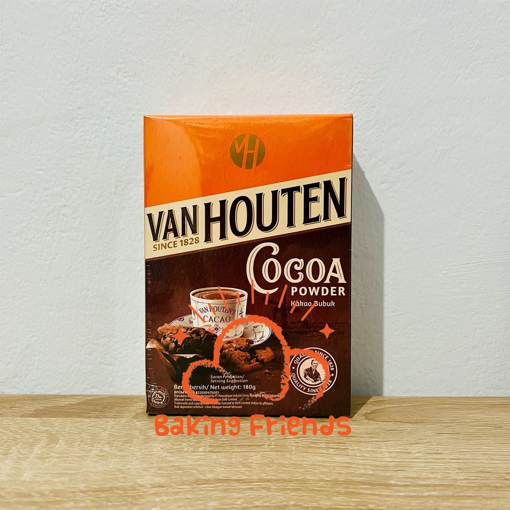 

COKLAT BUBUK VAN HOUTEN 165GR/ VAN HOUTEN COCOA POWDER 165 GRAM