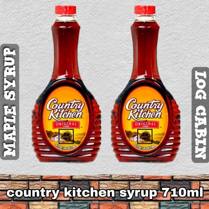 

```````] country kitchen maple syrup 710ml log cabin 710 gr mapple sirup 710 ml