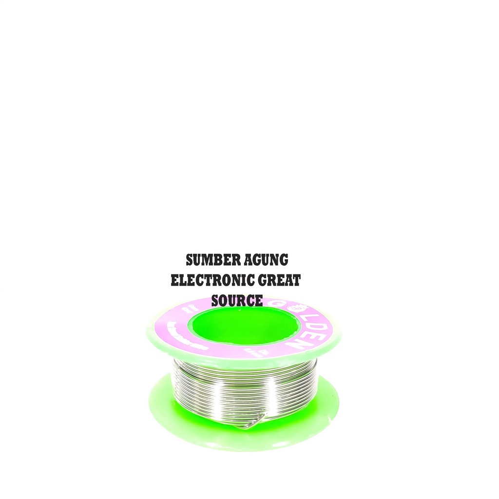 Tenol Kecil Golden 10M Grade 60 per 40 Diameter 0.8mm Flux Cored Solder Wire