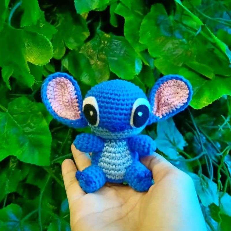 Stitch Amigurumi / Boneka Rajut Stitch