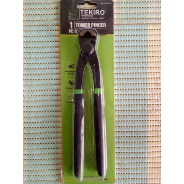 Tang Kakatua Gegep TEKIRO 9in Tang Gegep PL-TP1701 9 inch Tekiro Tower Pincer 9 in Tekiro tang Gegep