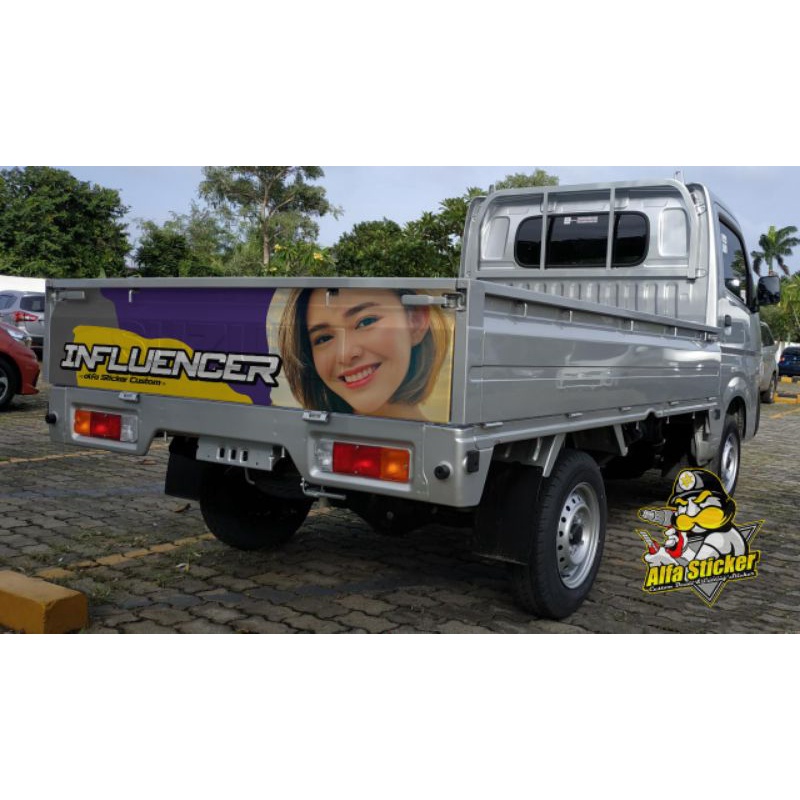 sticker mobil pintu pick-up decal all pick-up pintu belakang Influencer