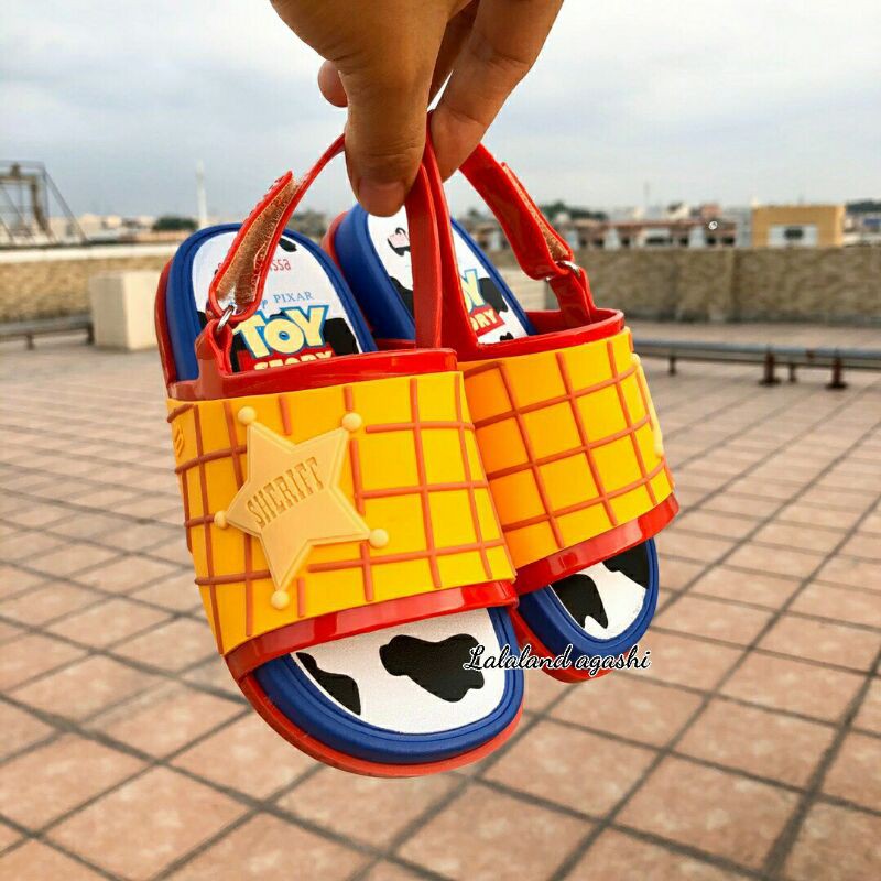 Sepate mini melissa toy story/sandal mini melissa cowok/sandal mini melissa cewek/melissa disney