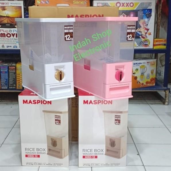Toples | Maspion Rice Box Mrd-12/Rice Box Maspion 12Kg Anti Kutu Beras