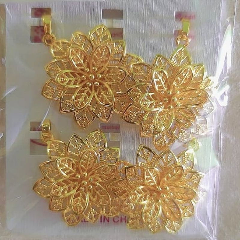 liontin kendari mirip emas asli