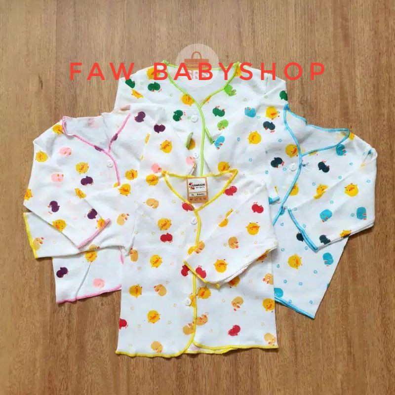 Baju Panjang / Pendek / Kutung Bayi Newborn SNI CHOKICHI motif Duck 0-4 Bulan