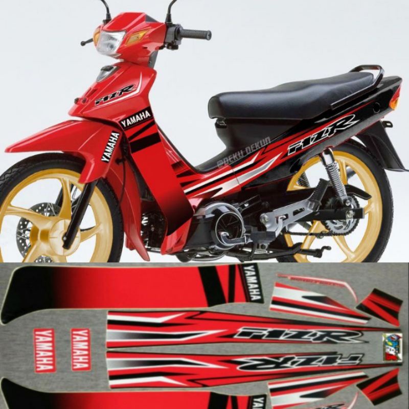 STRIPING FIZR VARIASI FIZ R MERAH SPECIAL EDITION