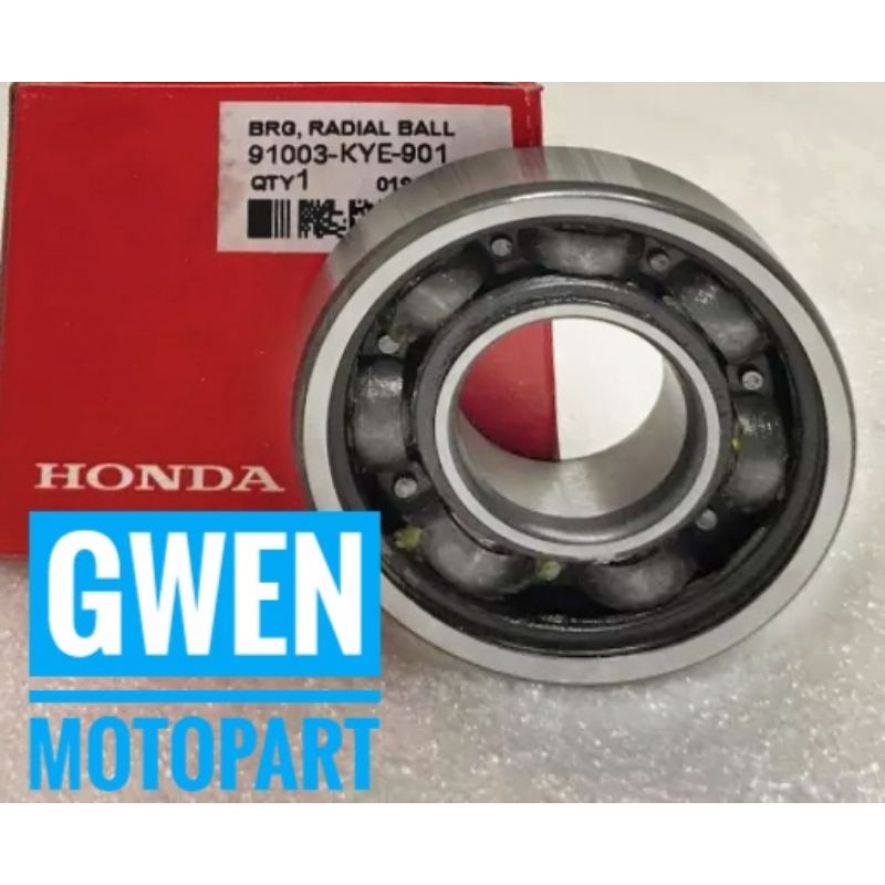 Bearing Ball Radial 6003 Klaher Laher Laker Leher Kopling CRF150L CRF 150L VERZA 150 CB150 Verza 910