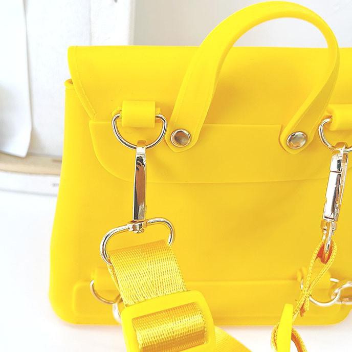 ➱ Tasready Tas Mini Jelly Ransel Rubber ❃