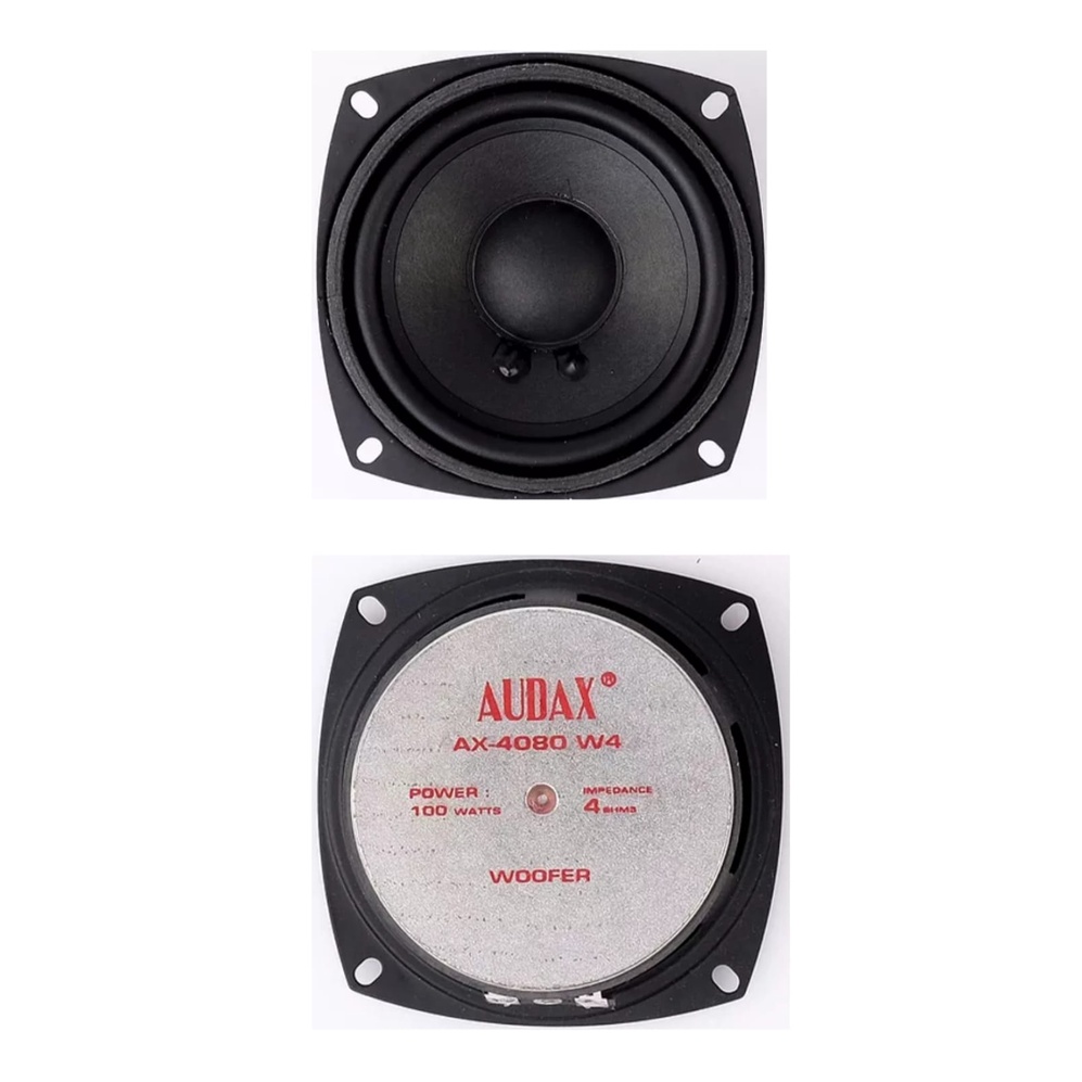 speaker 4inch audax ax4080 w4 100watt ax 4080