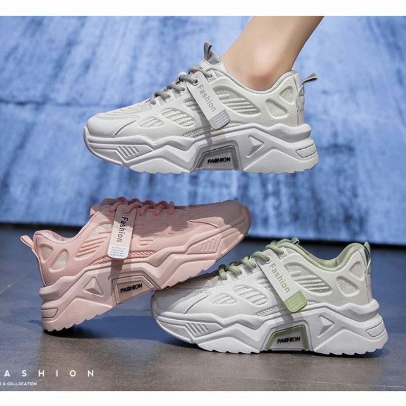 Ready Stok JAKARTA JSSJ3 Sepatu Sneakers Wanita Cantik Fashion Import