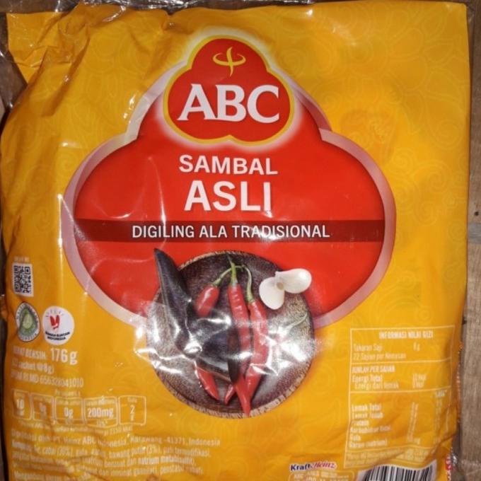 

Big Sale saos sambal abc sachet 8 gr Big Sale