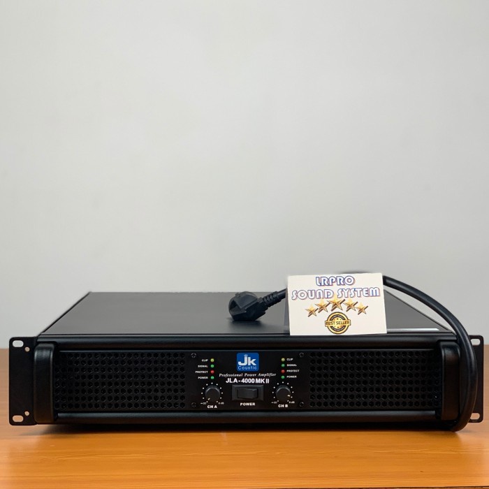 POWER AMPLIFIER JK COUSTIC JLA 4000MKII