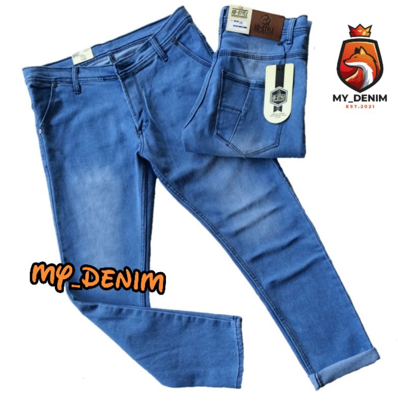 CELANA JEANS PRIA PENSIL SLIMFIT PREMIUM XO-STYLE