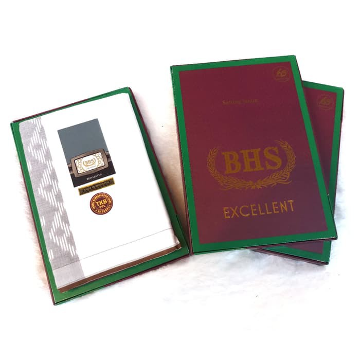 Sarung BHS Putih Polos Mercericed Mesres Original Premium Murah (ASLI)