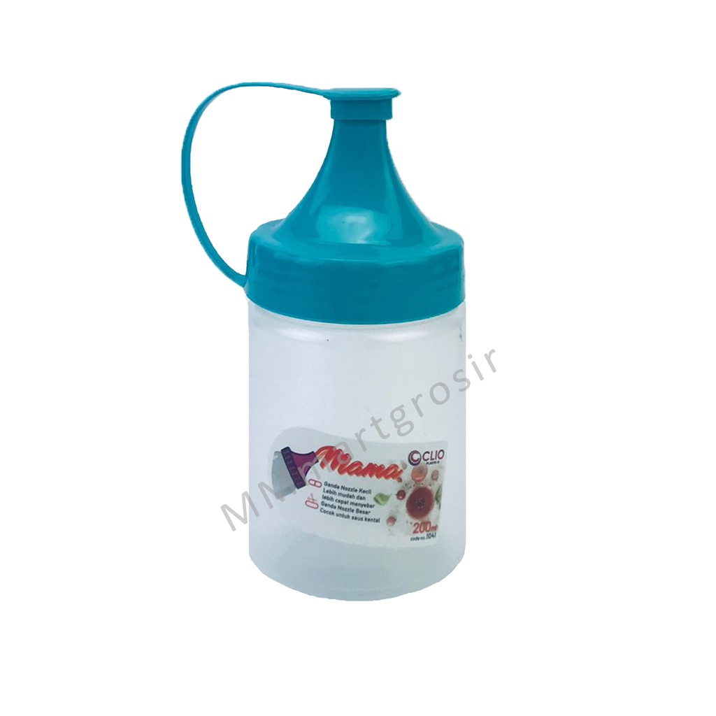 Mama Clio / Botol Kecap plastik / Botol Serbaguna 1041 / 200ml