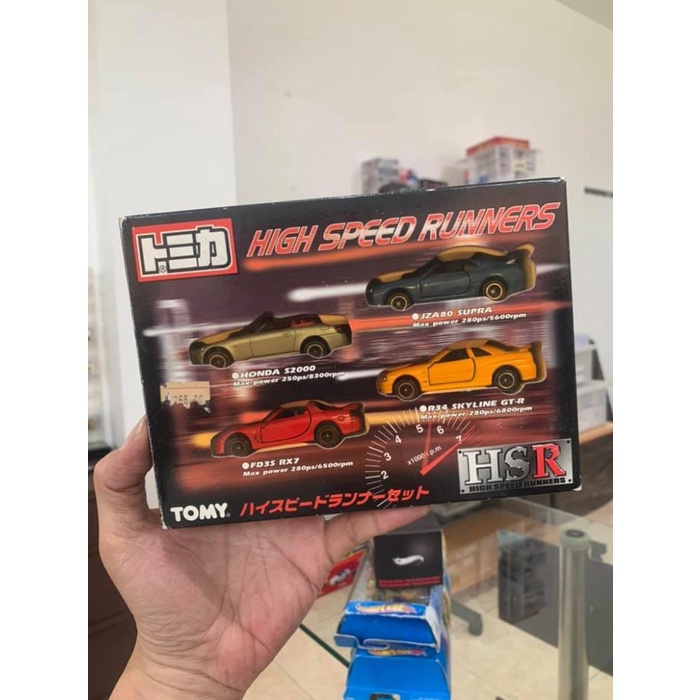 Tomica High Speed Runners Set - BOX TIDAK MINT